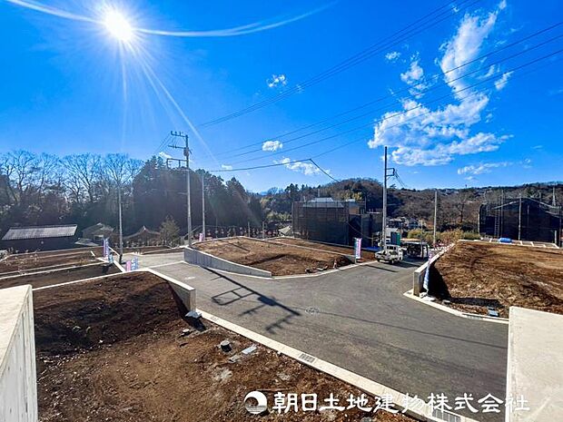 全19区画の開発分譲地。