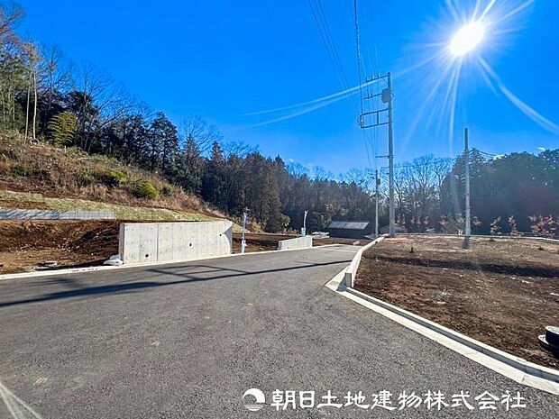 全19区画の開発分譲地。