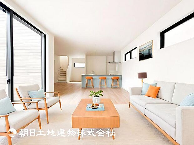本画像はCGで作成しており、実際に現地に家具は置かれておりません。また、価格に家具は含まれておりません。