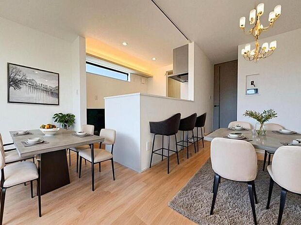 本画像はCGで作成しており、実際に現地に家具は置かれておりません。また、価格に家具は含まれておりません。