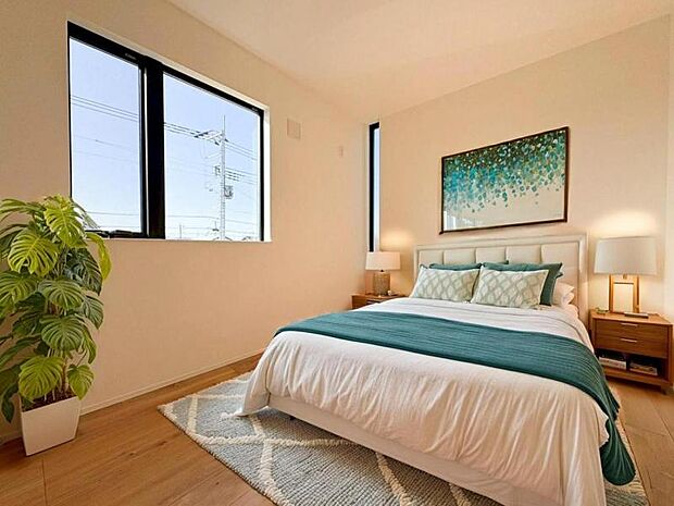 本画像はCGで作成しており、実際に現地に家具は置かれておりません。また、価格に家具は含まれておりません。