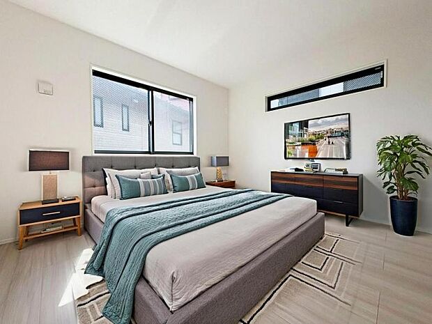 本画像はCGで作成しており、実際に現地に家具は置かれておりません。また、価格に家具は含まれておりません。