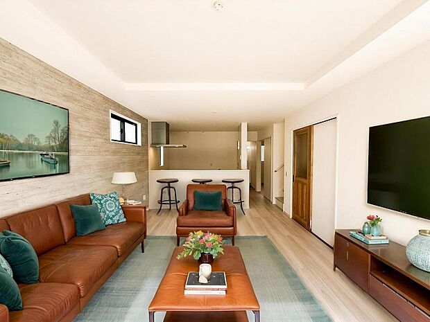 本画像はCGで作成しております。実際に現地に家具は置かれておりません。また、価格に家具は含まれておりません。