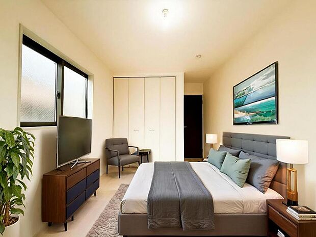 本画像はCGで作成しております。実際に現地に家具は置かれておりません。また、価格に家具は含まれておりません。