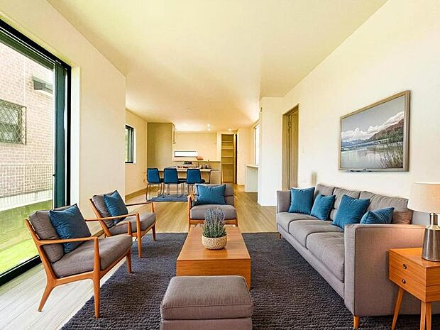 本画像はCGで作成しております。実際に現地に家具は置かれておりません。また、価格に家具は含まれておりません。