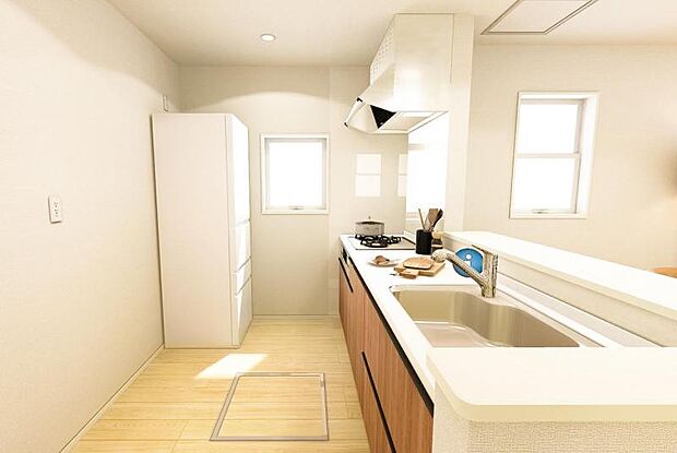 本画像はCGで作成しております。実際に現地に家具は置かれておりません。また、価格に家具は含まれておりません。