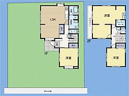 「町田」駅　町田市忠生3丁目 4LDKの間取り