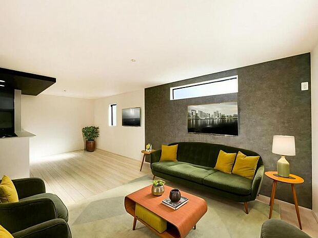 本画像はCGで作成しております。実際に現地に家具は置かれておりません。また、価格に家具は含まれておりません。