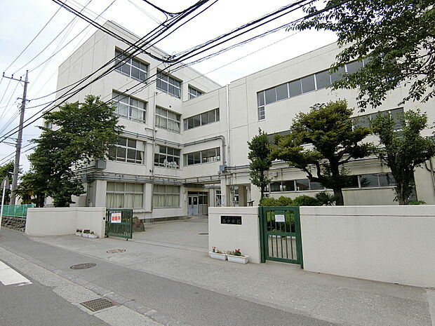 西中学校まで約1266ｍ