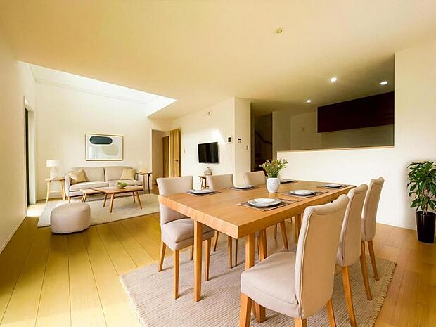 本画像はCGで作成しております。実際に現地に家具は置かれておりません。また、価格に家具は含まれておりません。