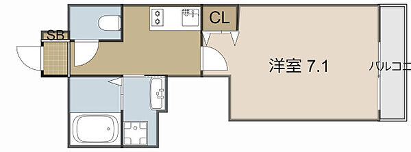 同じ建物の物件間取り写真 - ID:227078862734