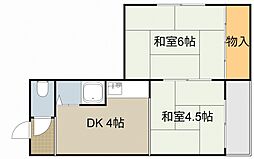 間取図画像 2DK