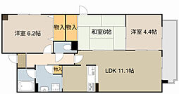間取図画像 3LDK