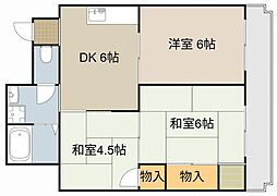 間取図画像 3DK
