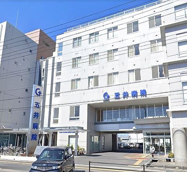 病院「医療法人芙蓉会五井病院まで1483m」