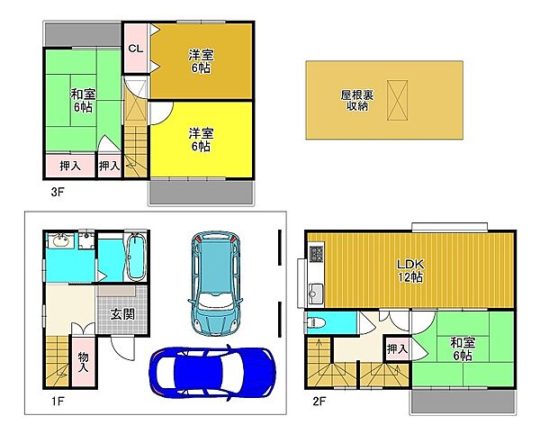 間取り：327001673347