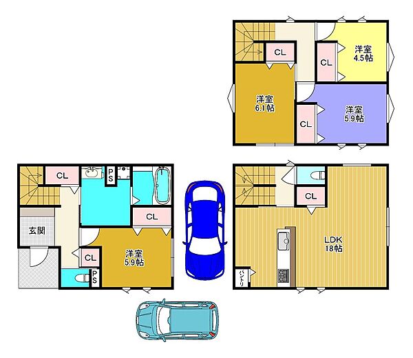 建物プラン1800万円