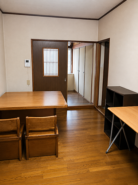※写真加工済（現在は家具設置）