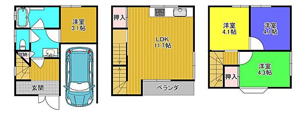 間取り：327002841865