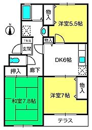 北上尾駅 8.0万円