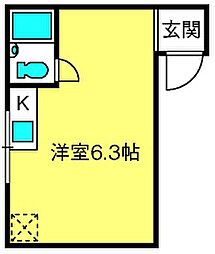 間取図画像 ワンルーム
