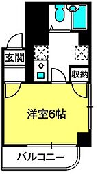 間取図画像 1K