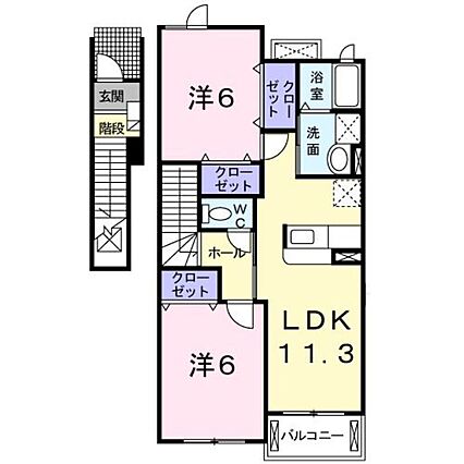 レーベンツォーネIII_間取り_0