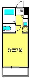 マルショウ ワンルームの間取図画像