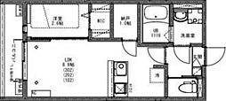 KEIAI RESIDENCE上尾VII 1SLDKの間取図画像