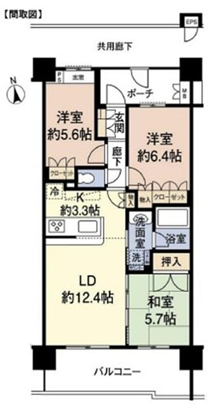 ハウスクリーニング済で綺麗!
