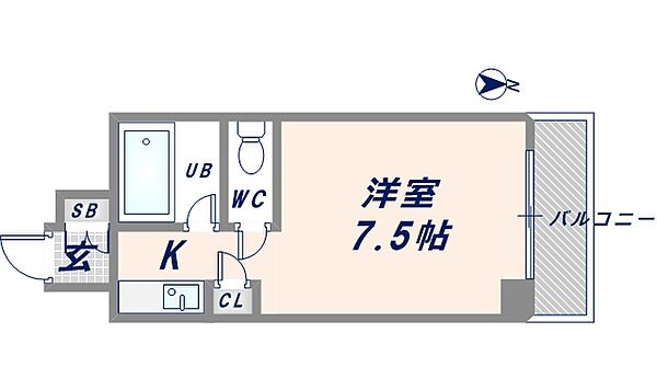 同じ建物の物件間取り写真 - ID:227084078454