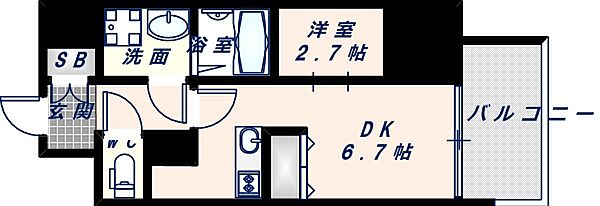 同じ建物の物件間取り写真 - ID:227078052931