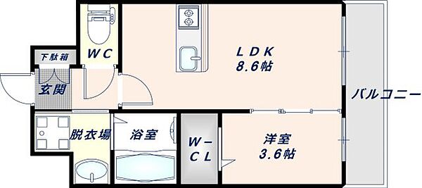 同じ建物の物件間取り写真 - ID:227079189629