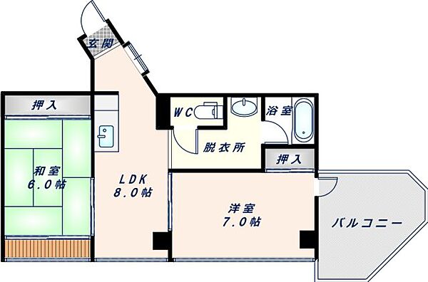 同じ建物の物件間取り写真 - ID:227079706740