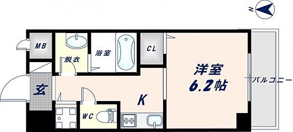 同じ建物の物件間取り写真 - ID:227080755554