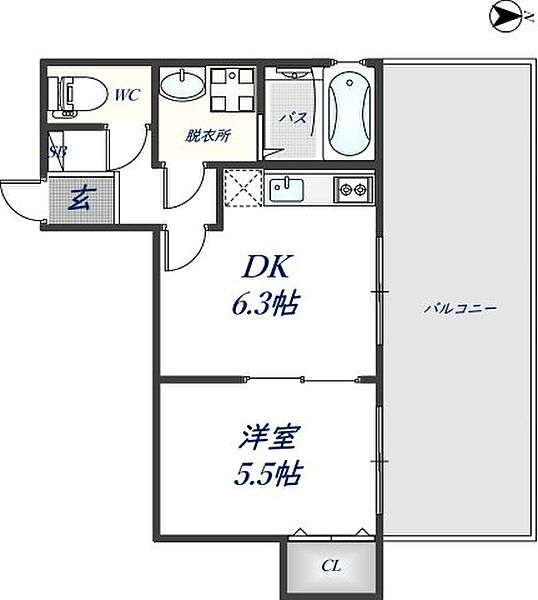 同じ建物の物件間取り写真 - ID:227083858545