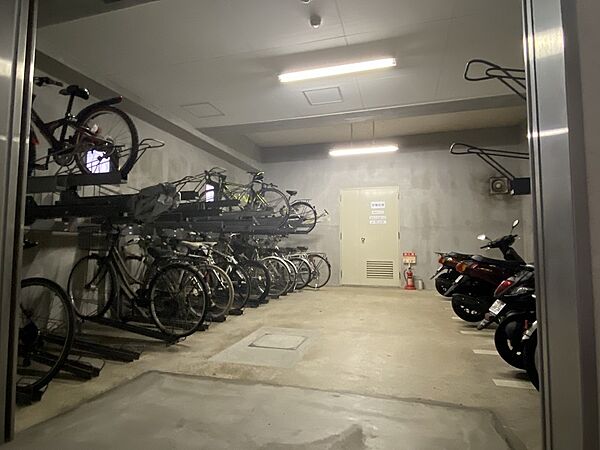 駐輪場