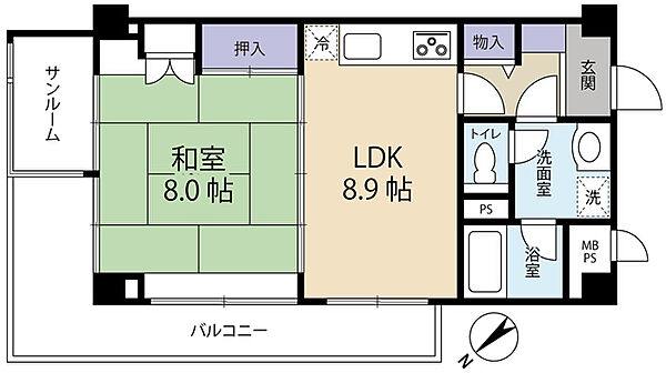 間取り：322000636449