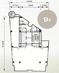虎ノ門ピアザビルディングの間取図画像