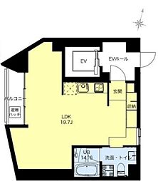 COCOハウス押上の間取図画像