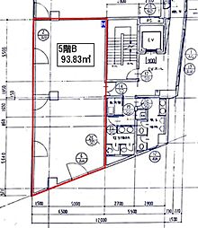 メタリオンOSビルの間取図画像