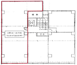 共同ビル(兜町)の間取図画像