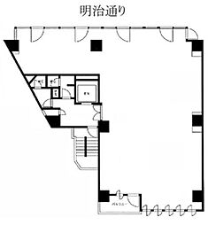 若林ビルの間取図画像