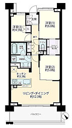 グレーシア横浜十日市場 3LDKの間取図画像