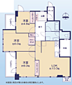 タウンヒルズしば3階3,840万円