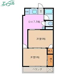 名張駅前マンション 2階