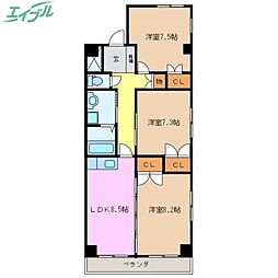 フレアグレイス 2階