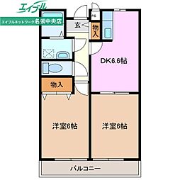 フィールド　プリンス 2階