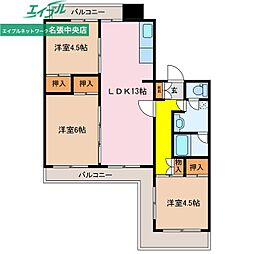 グランドヒルズ桔梗が丘2号棟 3階