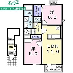 ファミーユ藤ノ木　Ａ棟 2階